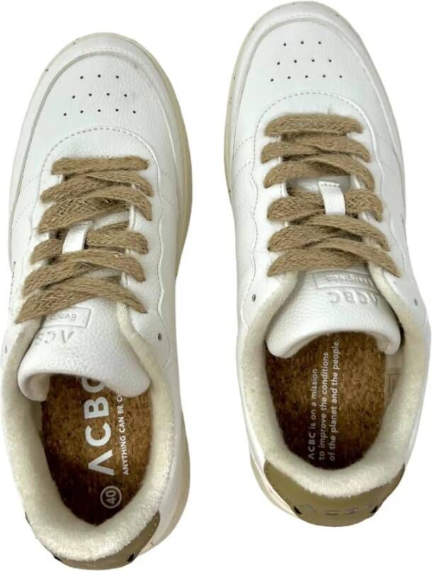 Acbc Koffie Witte Sneaker Evergreen White Heren