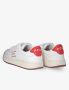 Acbc Rode details lage sneakers Shacbeve White Dames - Thumbnail 3