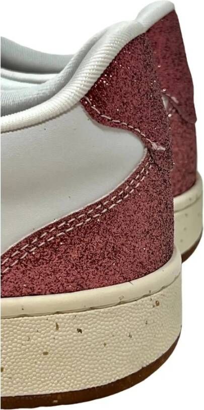 Acbc Roze Glitter Sneaker White Dames