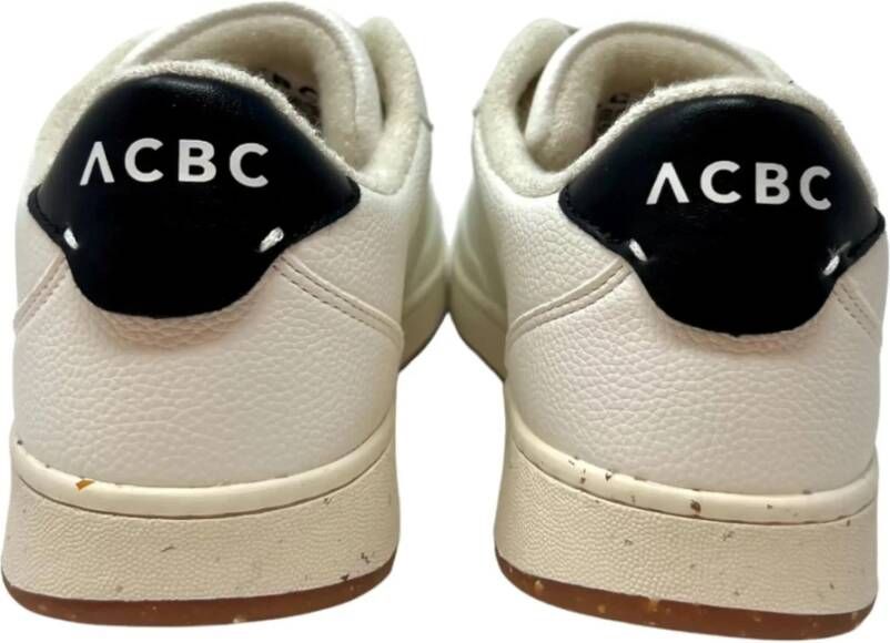 Acbc Wit Zwart Sneaker Evergreen White Heren