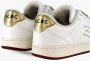 Acbc Witte damessneaker met gouden accenten - Thumbnail 2