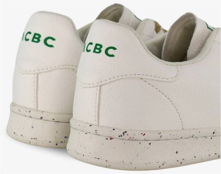 Acbc Witte Sneakers met Gestippelde Zool Details