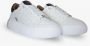 Acbc Zwarte Kokosnoot Glanzende Sneaker White Dames - Thumbnail 2