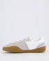 Acne Studios Wit bruin leren sneakers Ronde neus White Heren - Thumbnail 6