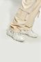 Acne Studios Bolzter Tumbled Low-Top Sneakers White Heren - Thumbnail 6