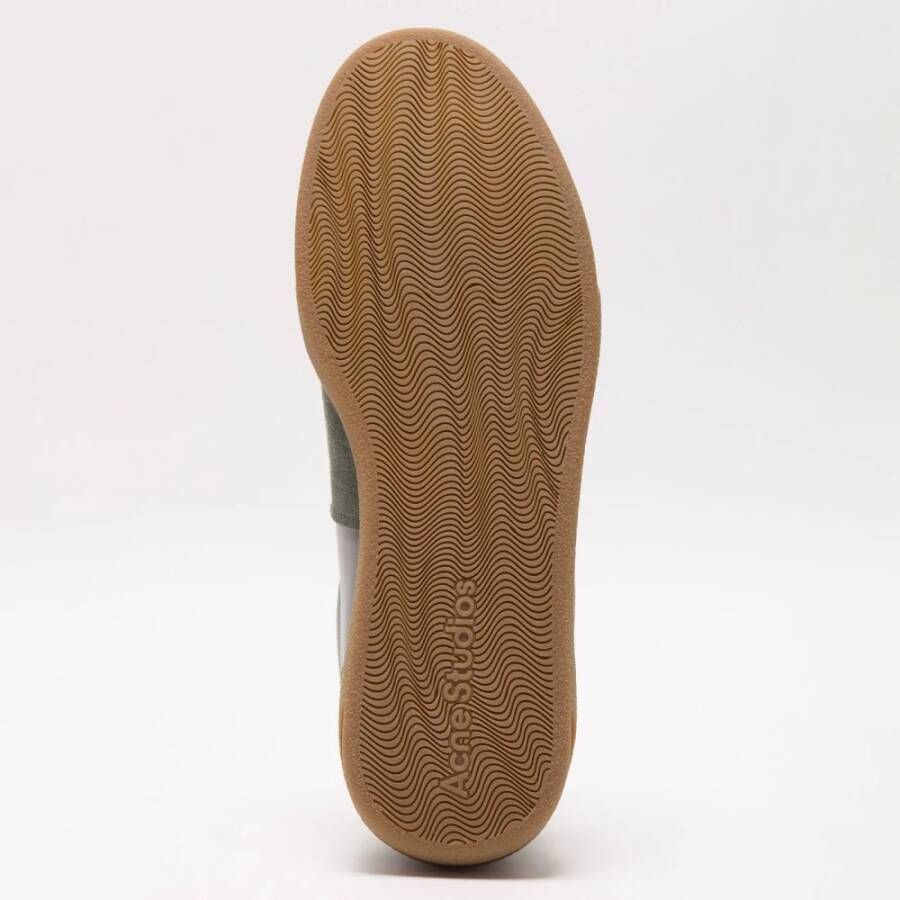 Acne Studios Grijze Veterschoenen Made in Italy