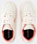 Acne Studios Lage Pop M Sneakers Leer Wit Roze White Dames - Thumbnail 4
