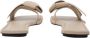 Acne Studios Sandalen Musubi Sandals Leather Beige in beige - Thumbnail 4