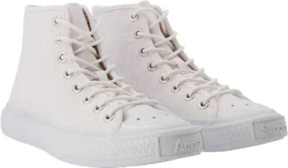 Acne Studios Leather sneakers White Dames