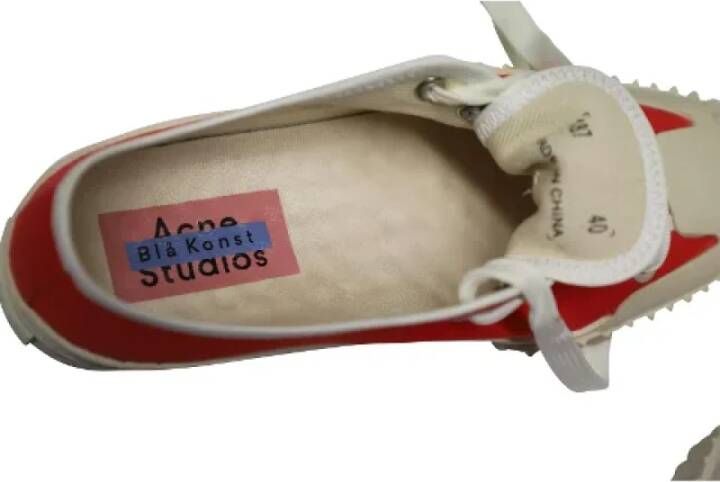 Acne Studios Pre-owned Cotton sneakers Multicolor Dames