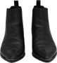 Acne Studios Pre-owned Leather boots Black Dames - Thumbnail 3