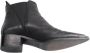 Acne Studios Pre-owned Leather boots Black Dames - Thumbnail 7
