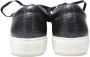 Acne Studios Pre-owned Leather sneakers Black Dames - Thumbnail 4