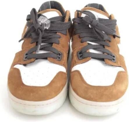 Acne Studios Pre-owned Leather sneakers Brown Dames