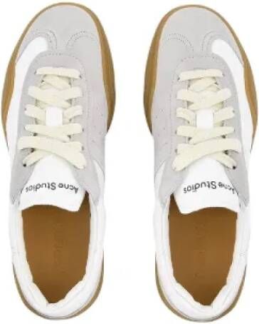Acne Studios Pre-owned Leather sneakers White Dames