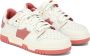 Acne Studios Lage Pop M Sneakers Leer Wit Roze White Dames - Thumbnail 6