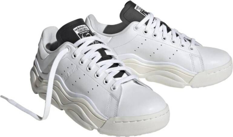 Adidas Witte Leren Sneakers voor Vrouwen Wit Dames