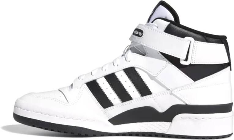 Adidas Basketbalsneaker Junior Mid-Cut Stijl White Heren