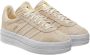 Adidas Beige Gazelle Bold Sneakers Beige Dames - Thumbnail 5