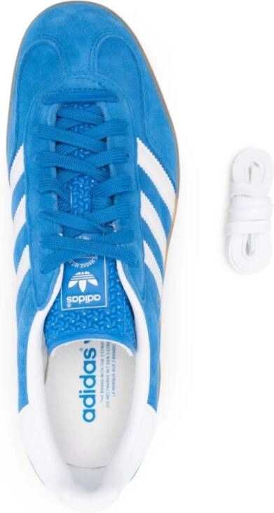 Adidas Originals Gazelle Indoor Blue Bird Cloud White Gum- Blue Bird Cloud White Gum