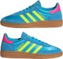 Adidas Blauwe Leren Handball Spezial W Sneakers - Thumbnail 2