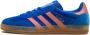 Adidas Blauwe Velvet Sneakers Logo Stempel Blue Dames - Thumbnail 2
