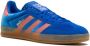 Adidas Blauwe Velvet Sneakers Logo Stempel Blue Dames - Thumbnail 4
