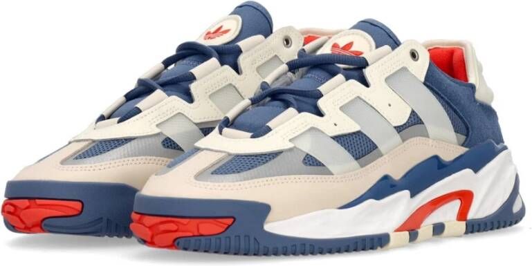 Adidas Blauwe Wolk Lage Sneaker Herenschoen Multicolor Heren