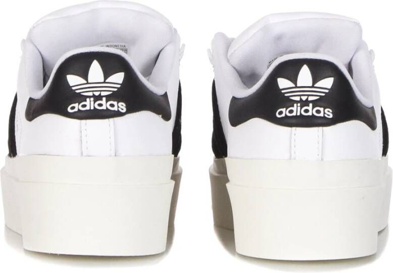 Adidas Bonega Lage Sneaker Cloud White Zwart White Dames