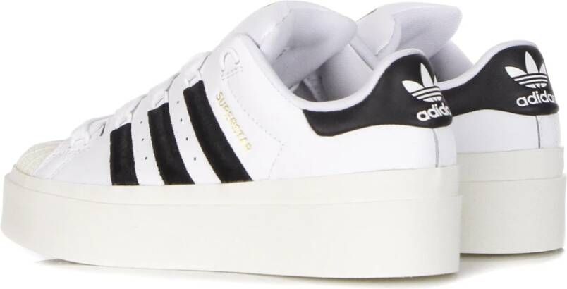 Adidas Bonega Lage Sneaker Cloud White Zwart White Dames
