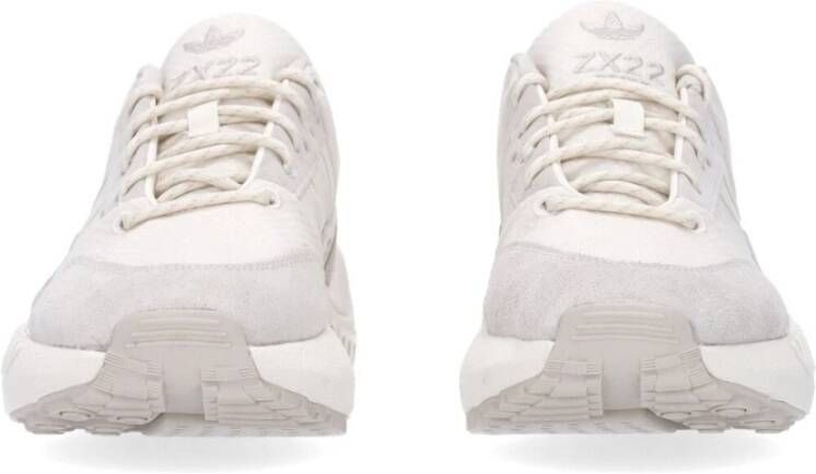 Adidas Boost Heren Lage Sneaker Wit Beige Heren