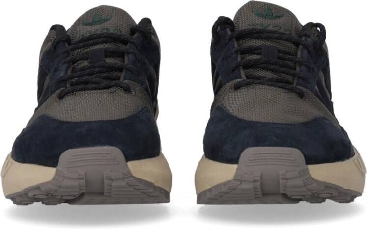 Adidas Boost Lage Sneaker Shadow Olive Groen Oranje Multicolor Heren