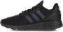 Adidas Boost Zwart Lage Sneaker Zx 1k Black Heren - Thumbnail 3