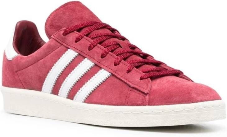 Adidas Bordeaux Campus 80s Low-Top Sneakers Rood Heren