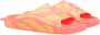 Adidas by stella mccartney Roze Slide Turbo Sandaal Logo Print Multicolor Dames - Thumbnail 2