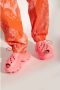 Adidas by stella mccartney Rubberen platform slides Roze Dames - Thumbnail 2