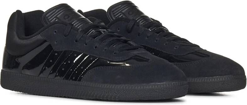 adidas by stella mccartney Zwarte Sneakers met Vetersluiting Black Heren