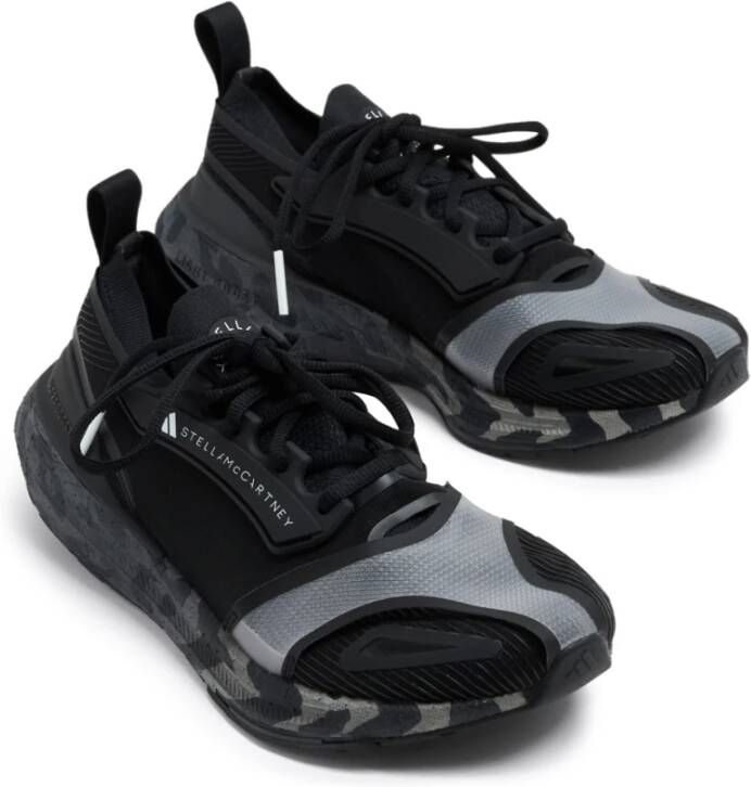 adidas by stella mccartney Zwarte Ultraboost Low-Top Sneakers Zwart Dames