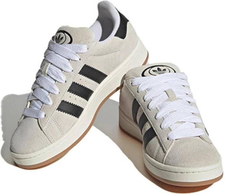 Adidas Campus 00s Crystal White Core Black Beige Heren