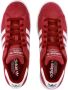 Adidas Originals Bordeauxrode Campus 2 Zijde Suede Sneakers Red - Thumbnail 13