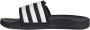 Adidas Adilette Comfort ADJ Kids Verstelbare Slippers Zwart - Thumbnail 4