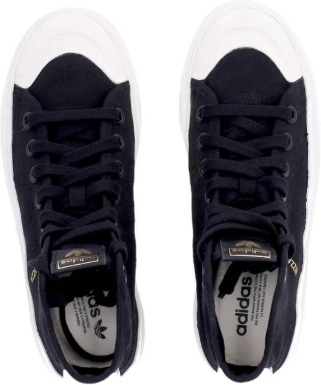 Adidas Core Black High Top Sneakers Black Dames