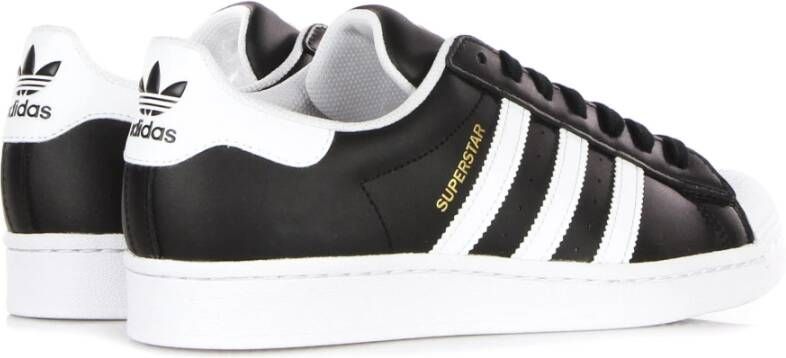 Adidas Core Black Low-Top Sneaker Goud Metallic Black Heren