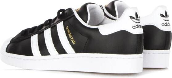 Adidas Core Black Low-Top Sneaker Goud Metallic Black Heren