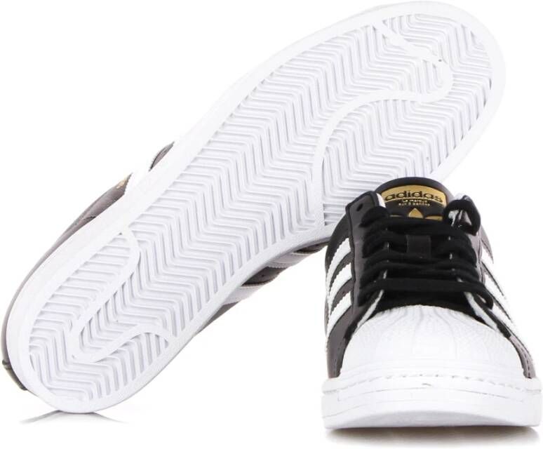 Adidas Core Black Low-Top Sneaker Goud Metallic Black Heren