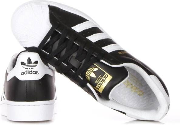 Adidas Core Black Low-Top Sneaker Goud Metallic Black Heren