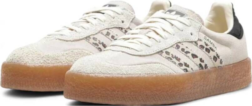 Adidas Cream Leopard Sneaker Beige Heren
