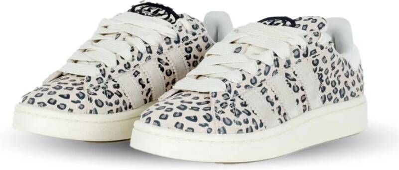 Adidas Crème Luipaard Retro Sneaker