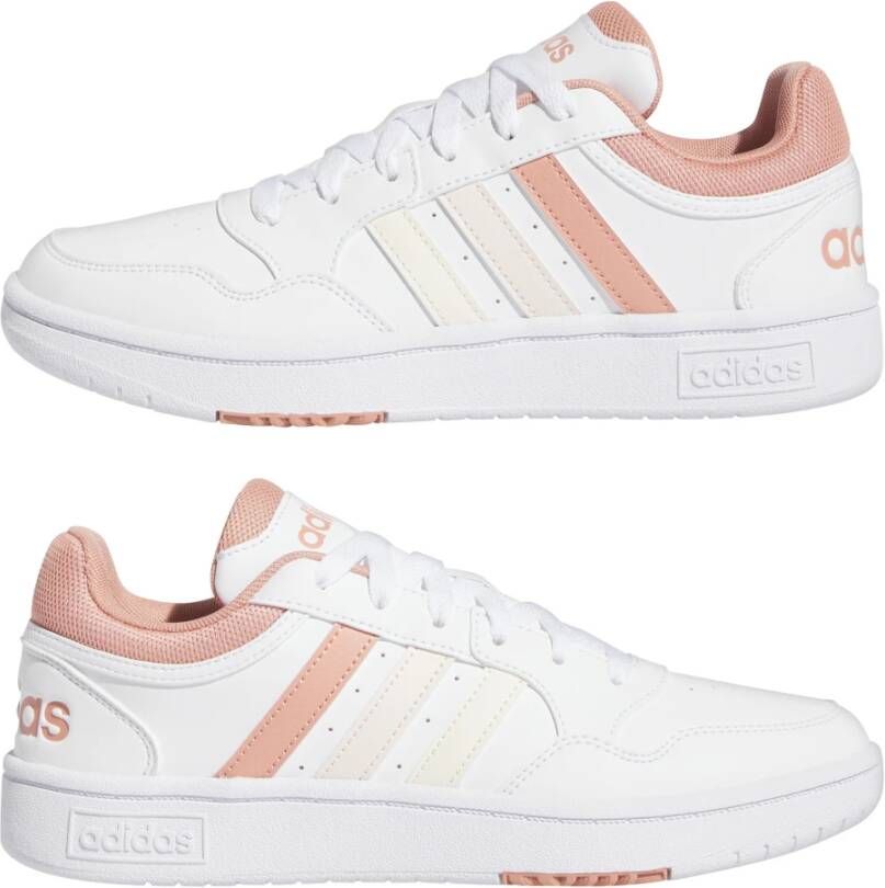 Adidas Dames Hoops 3.0 Sneakers Wit Dames