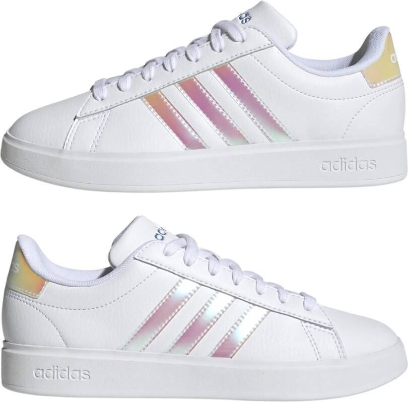 Adidas Dames Grand Court Cloudfoam Sneakers Wit Dames